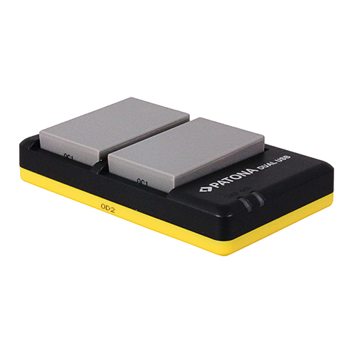 Carregador Duplo USB p/ 2x Sony NP-FW50